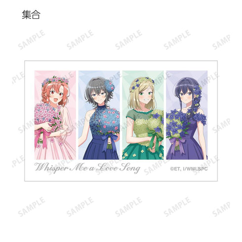 『ささやくように恋を唄う』描き下ろし 花びらドレスver. トレーディングイラストカード(単位/BOX)